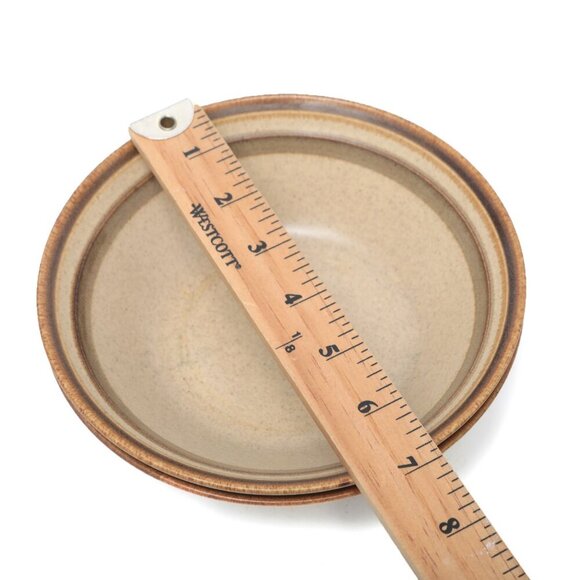 Vintage Couture by Mikasa Homespun Country Side Bowls Soup Cereal Stoneware 80s - Picture 4 of 7